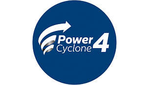 PowerCyclone 颶風離塵技術提供最高效能
